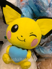 Pokemon Pichu with Blue Heart Plush (In-stock)