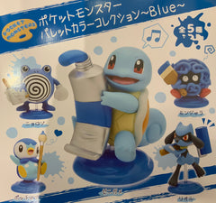 Pokemon Blue Painting Figure 5 Pieces Set (In-stock)