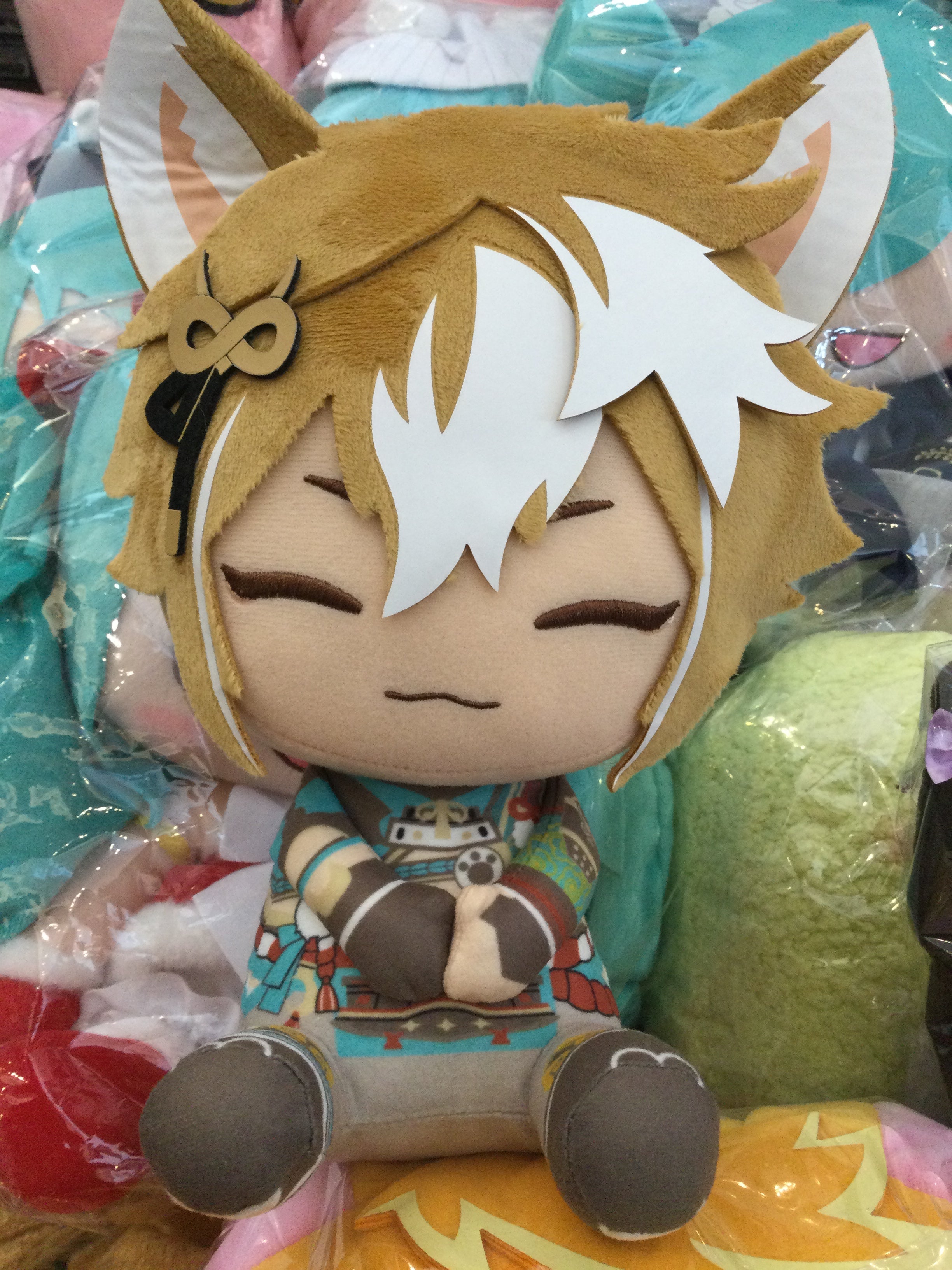 Genshin Impact Gorou Sitting Medium Plush (In-stock) – Gacha Hobbies