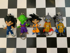 Dragon Ball UDM Burst 50 Character Figure Keychain 5 Pieces Set (In-stock)
