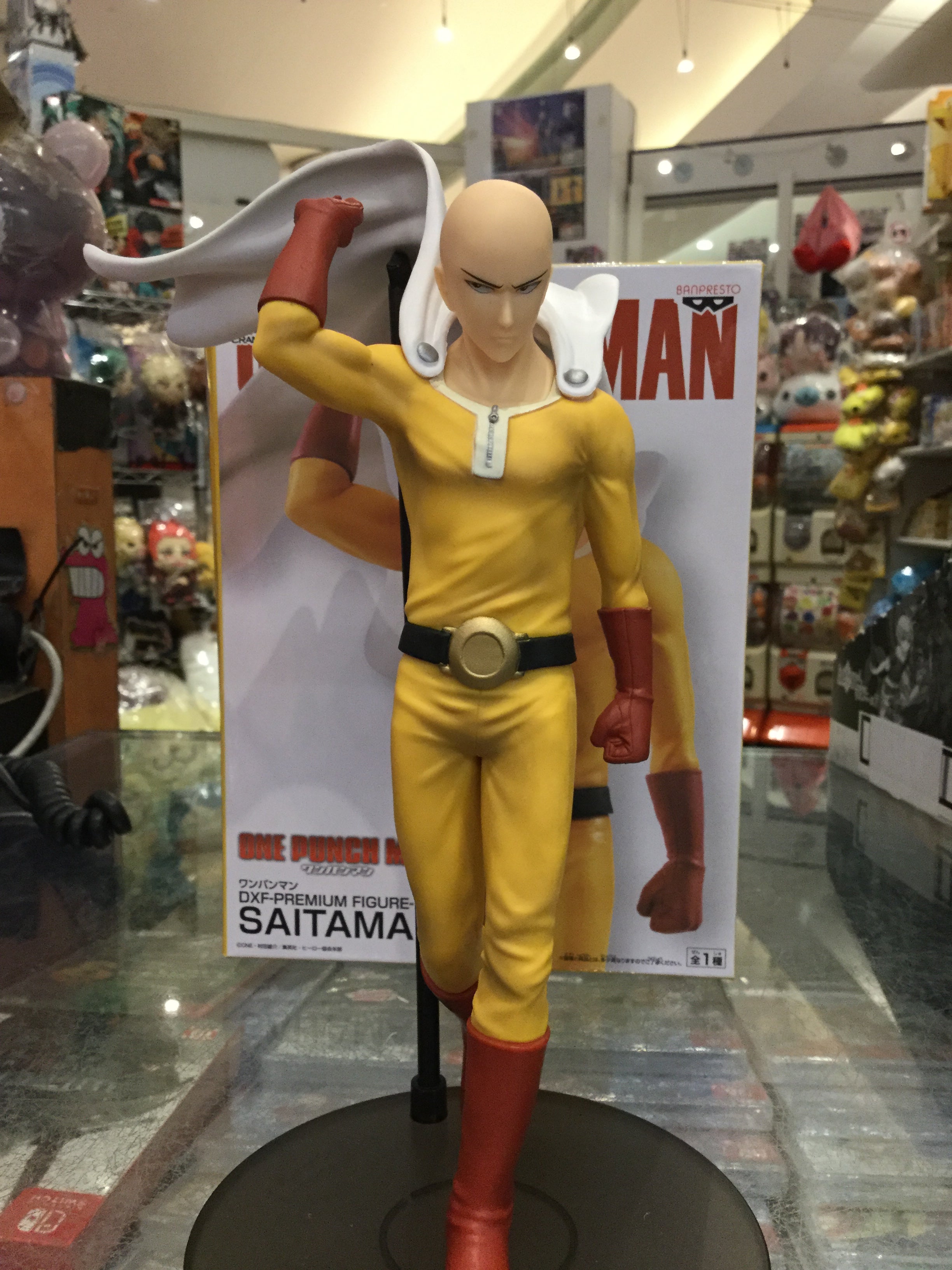  Banpresto One Punch Man DXF-Premium Figure-Saitama