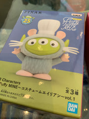 PIXAR Disney Ratatouille Fluffy Puffy Mine Pizza Planet Alien Remy Figure (In-stock)
