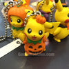 Halloween Pikachu with Pumpkin Costumes Keychain Set of 5