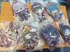 Touken Ranbu Rubber Character Keychain Kiwame Vol.1 7 Pieces Set (In-stock)