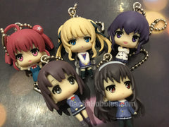 Saekano How to Raise a Boring Girlfriend Character Figure Keychain 5 Pieces Set (In-stock)