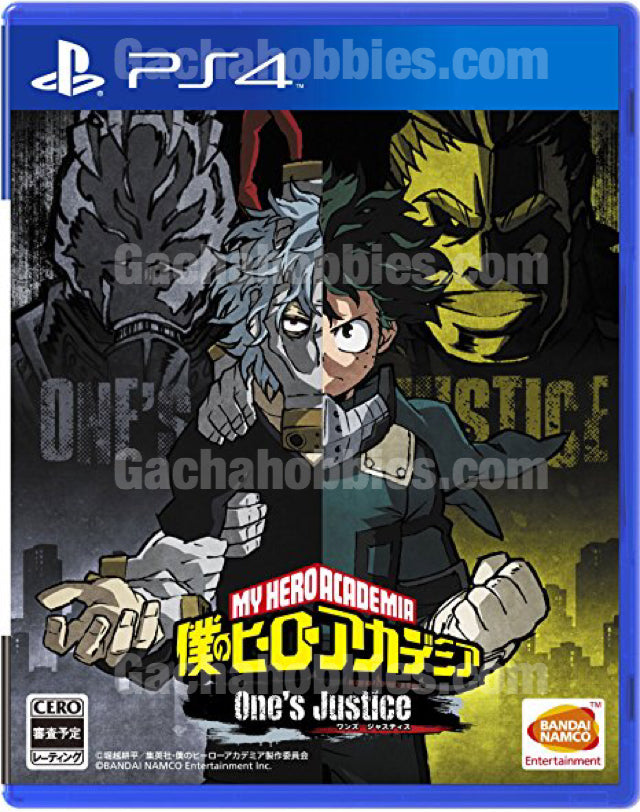 PS4 Nintendo Switch My Hero Academia One's Justice Japanese