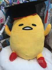 Graduation Sanrio Guedetama with Red Socks Medium Plush