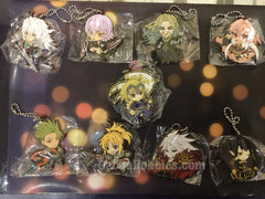 Fate Apocrypha Character Flat Rubber Keychain 9 Piece Set (In-stock)