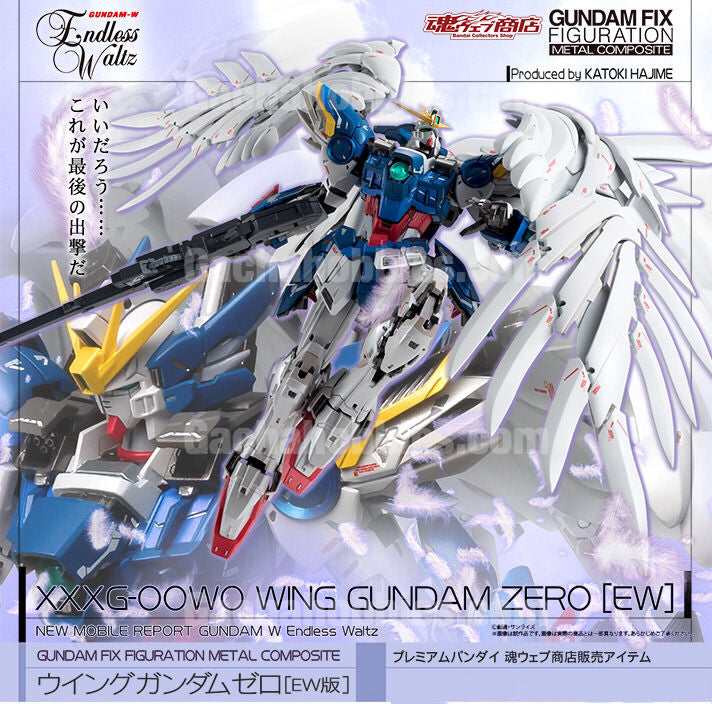 Wing Gundam Zero Gundam Fix Figuration Metal Composite EW Version
