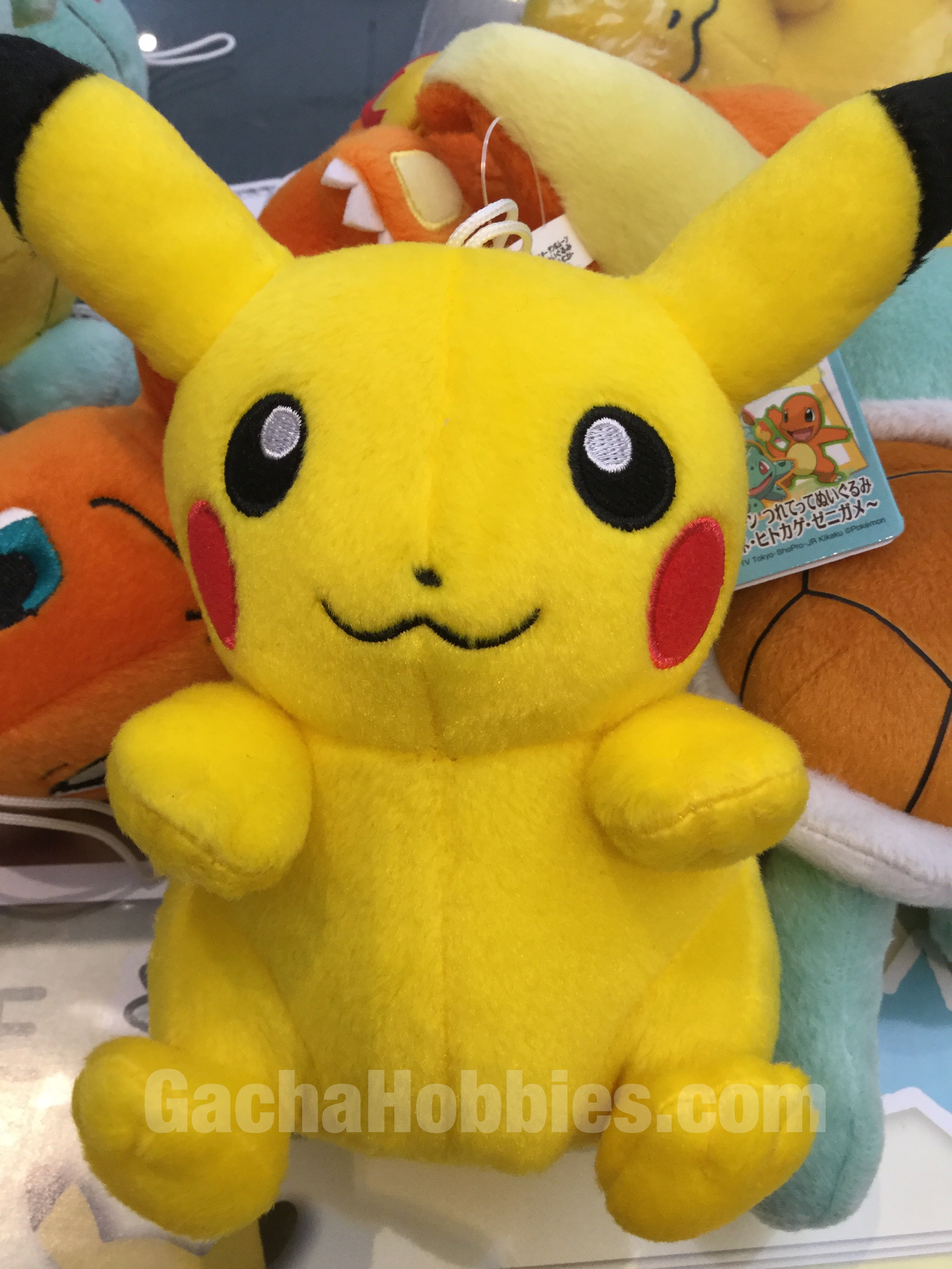 Pokemon Pikachu Angry Cross-Armed Small Plush (In stock) – Gacha