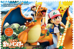 G.E.M Series Pokemon Satoshi & Pikachu & Charizard (Pre-Order)