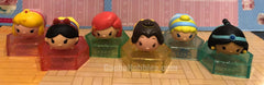 Disney Princess Tsumtsum Figure 6 Pieces Set (In-stock)