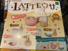 Latte Bunny Cafe Figure 6 Pieces Set (In-stock)