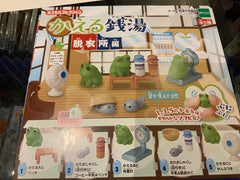 Frog Bathhouse Figure 5 Pieces Set (In-stock)