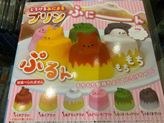 Animal Sweet Pudding Dessert Mochi Squishy 6 Pieces Set (In-stock)
