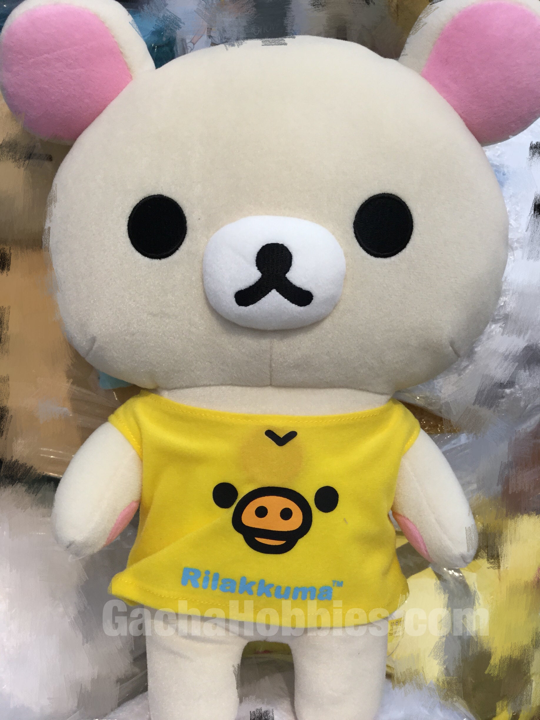 white rilakkuma plush