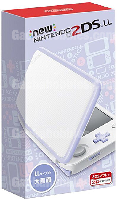 New Nintendo 2DSLL White × Lavender Japanese Ver (Pre-Order