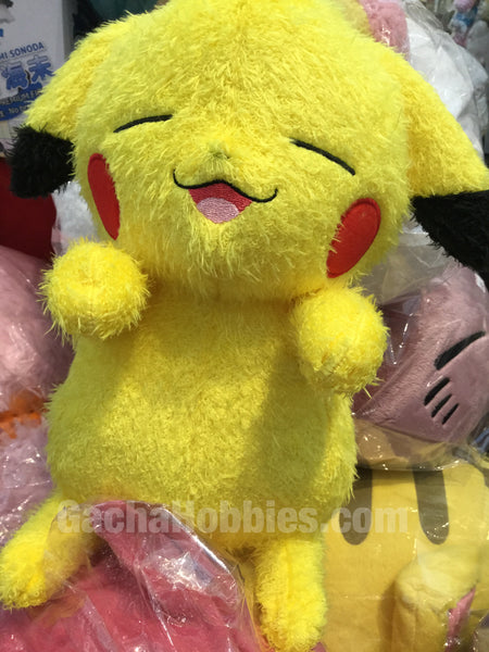 Pokemon Sleepy Pikachu Furry Plush (In-stock)