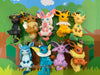 Pokemon Eevee Evolutions Figure Keychain 9 Pieces Set (In-stock)