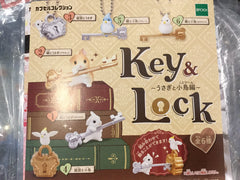 Bunny and Bird Key & Lock Set 6 Pieces (In-stock)