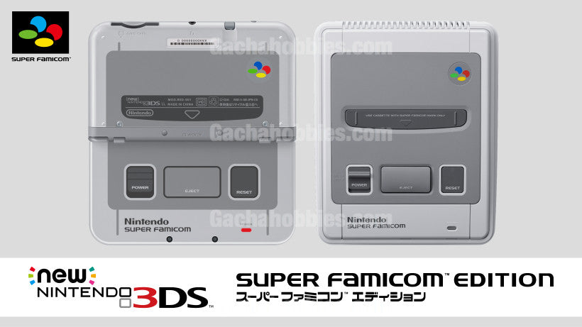 New 3DS LL Super Famicom Edition Limited (Pre-Order) – Gacha Hobbies