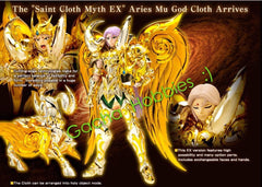 Saint Seiya Cloth Myth EX Aries Mu God Cloth (Pre-order)